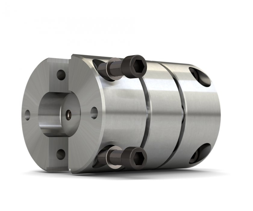 High performance in a compact design 
Backlash-free ROBA<sup>®</sup>-DS servo couplings with split clamping hubs